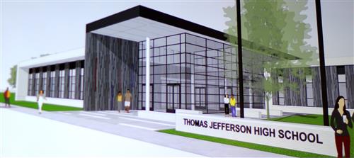 Dallas ISD unveils new Thomas Jefferson High School campus Jan. 9